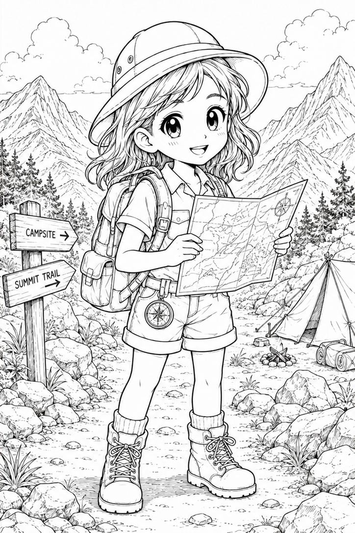 Versión ilustrada estilo Anime